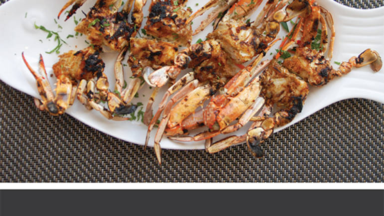 Grilled Crab