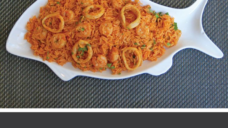 Seafood Rice <br><br> 42 SAR